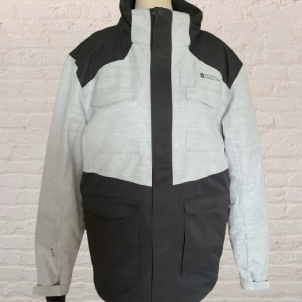 Mountain Warehouse LUNA 11 Ski Jacket Lt. Gray Black Size S/P